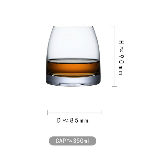 Thick Crystal Glass Durable Elegant Drinkware For Home Use