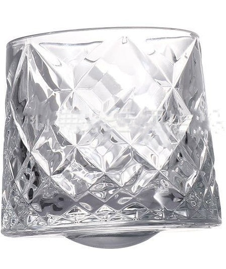 Rotating Crystal Glass For Smooth Swirling And Elegant Serving