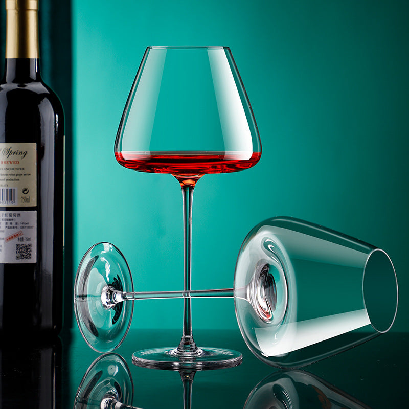Crystal Glass Goblet Elegant Classic Drinkware For Home Use