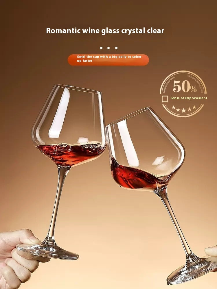 Light Luxury High Grade Crystal Glass Wine Goblet