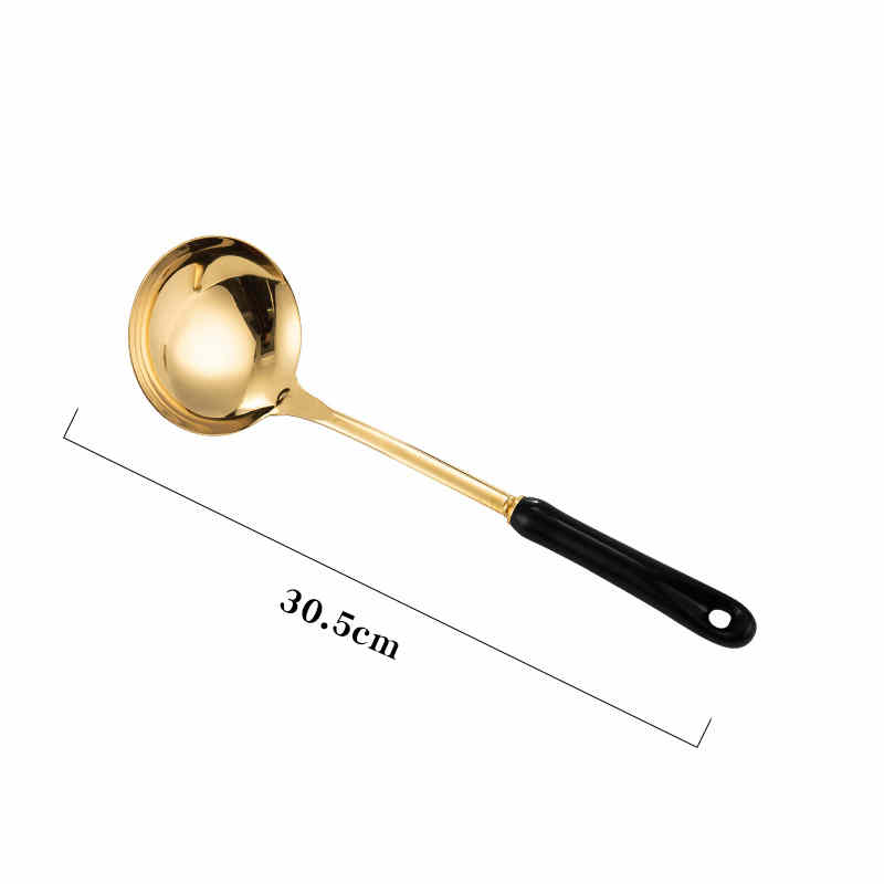 Nordic Stainless Steel Kitchen Spatula With Ceramic Handle