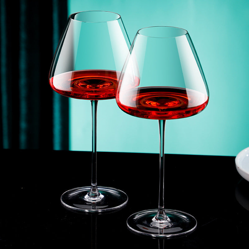 Crystal Glass Goblet Elegant Classic Drinkware For Home Use
