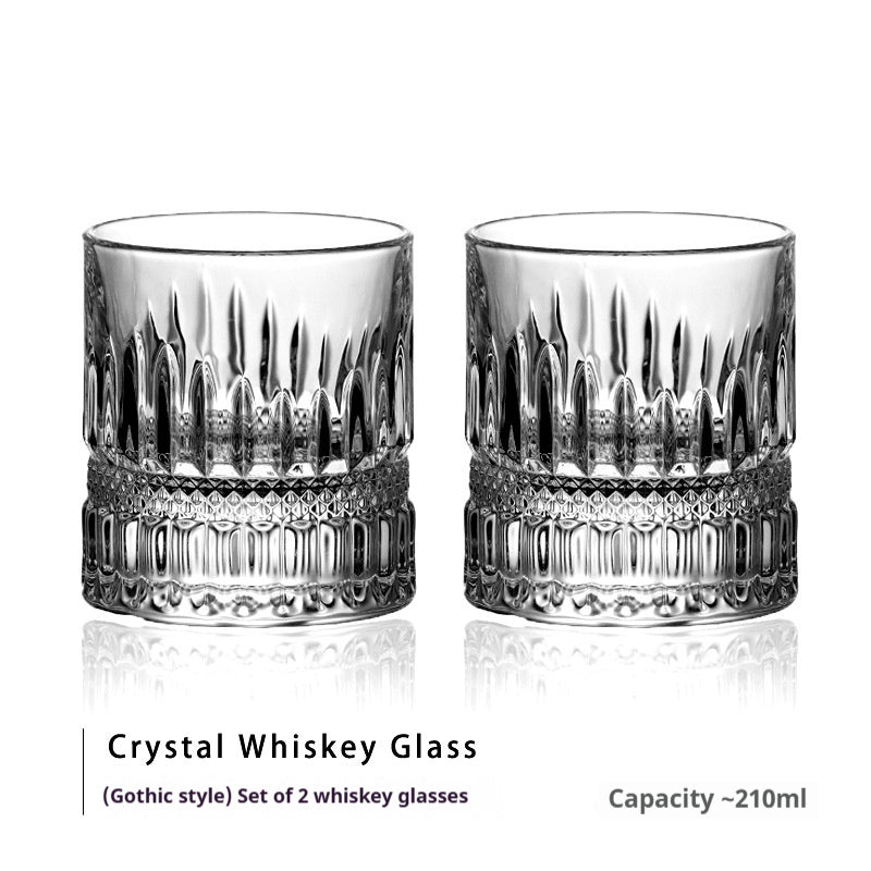 Premium Light-Luxury Whiskey Glass Set