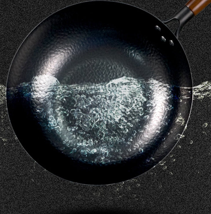Household Nonstick Flat Bottom Wok Frying Pan 32cm