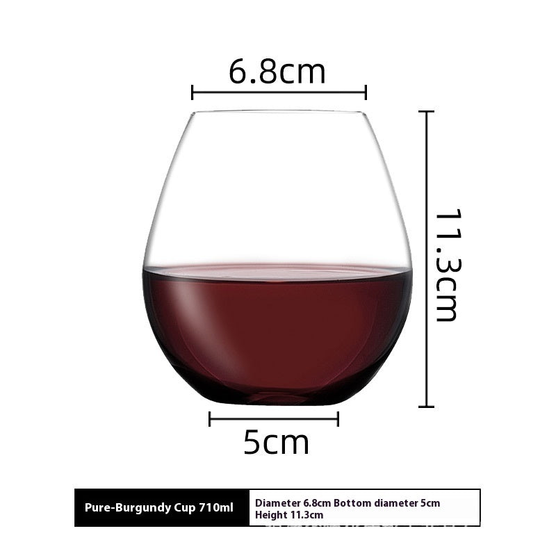Lead Free Crystal Glass Tumbler Elegant Household Drinkware Design