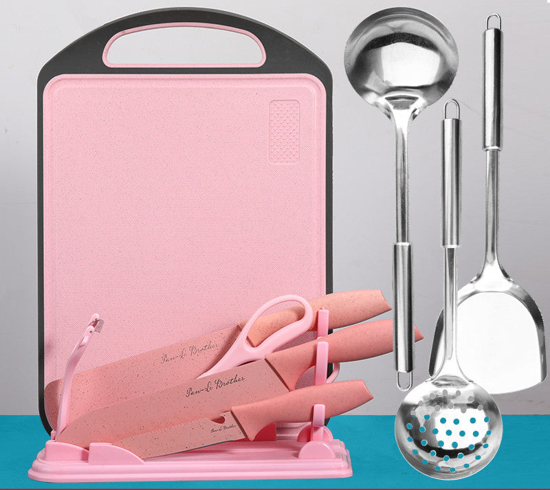 Kitchen Knife And Cutting Board Convenient Two In One Combo