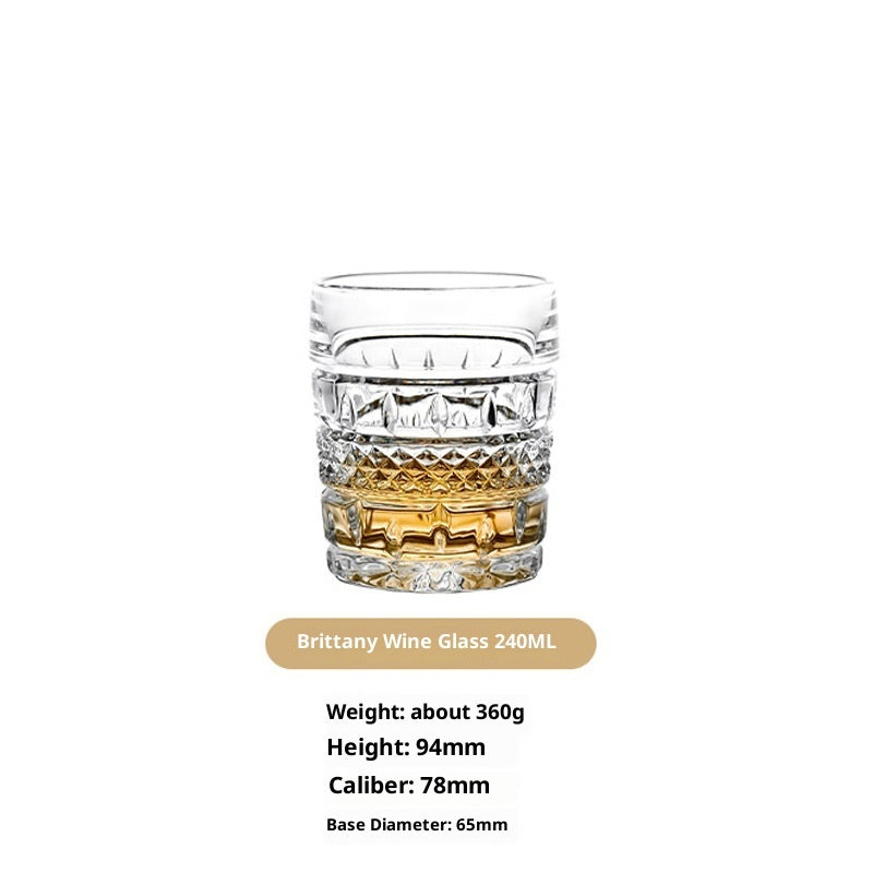 European Style Creative Crystal Glass Wine And Whiskey Drinking Set