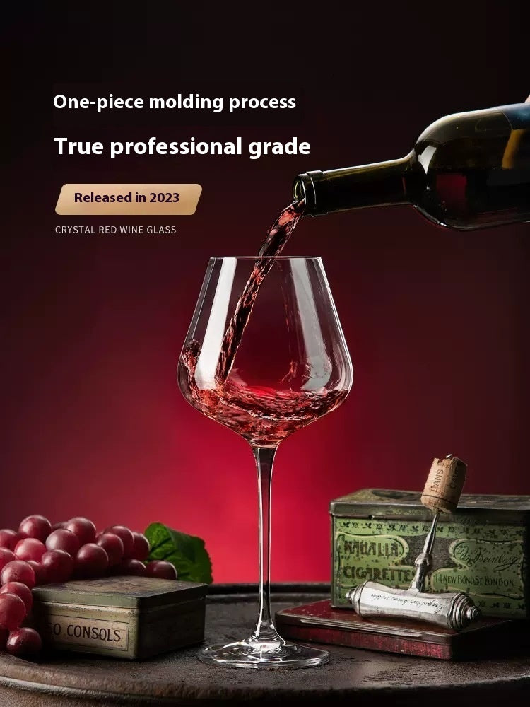 Light Luxury High Grade Crystal Glass Wine Goblet