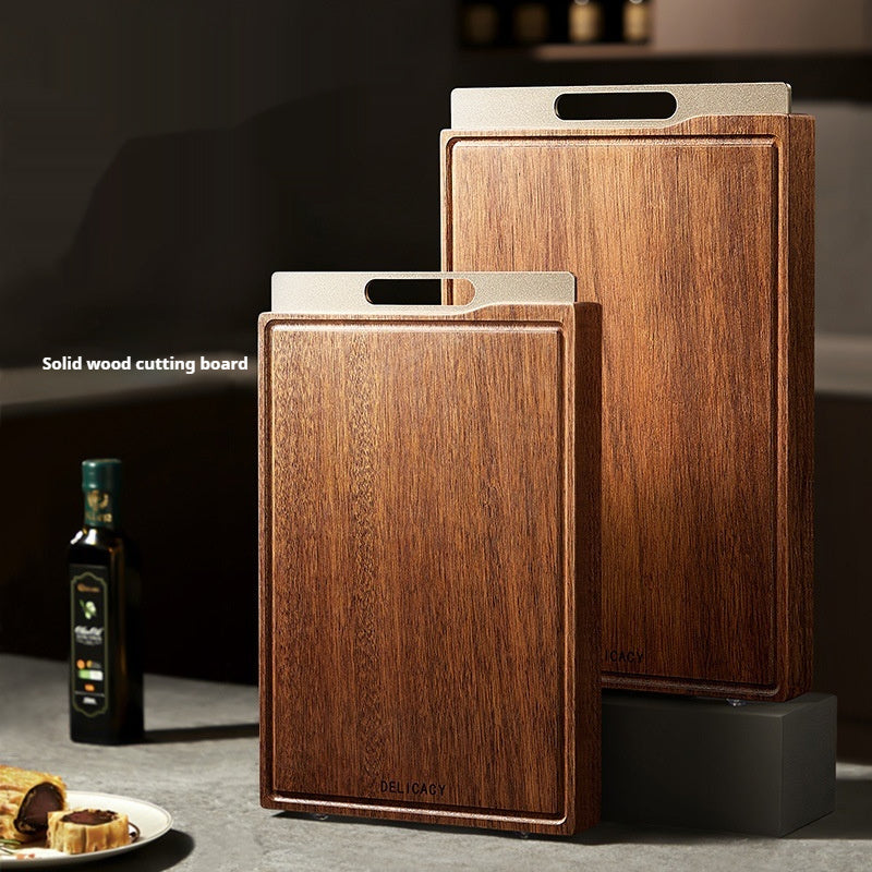 Solid Wood Cutting Board Antimildew Antibacterial Kitchen Chopping Board