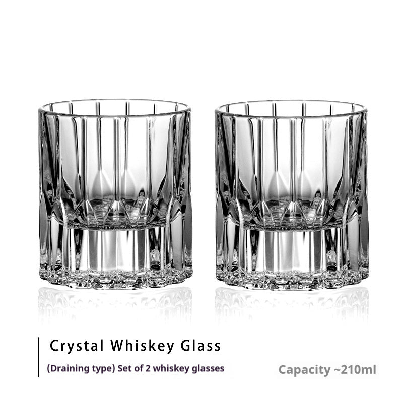 Premium Light-Luxury Whiskey Glass Set
