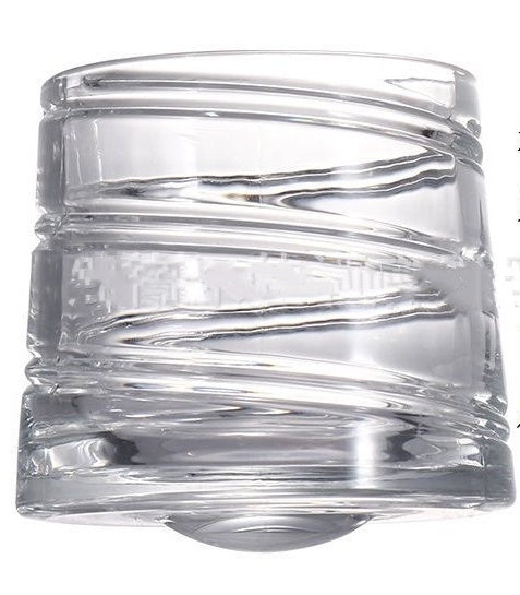 Rotating Crystal Glass For Smooth Swirling And Elegant Serving