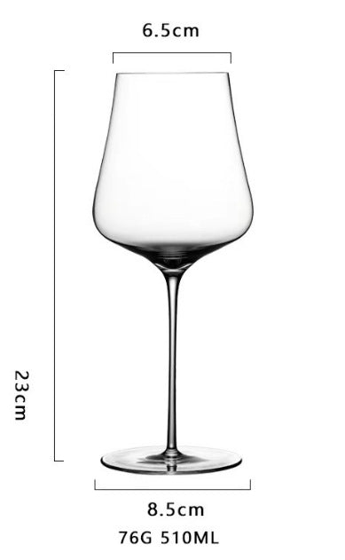 Light Luxury High Grade Crystal Glass Wine Goblet