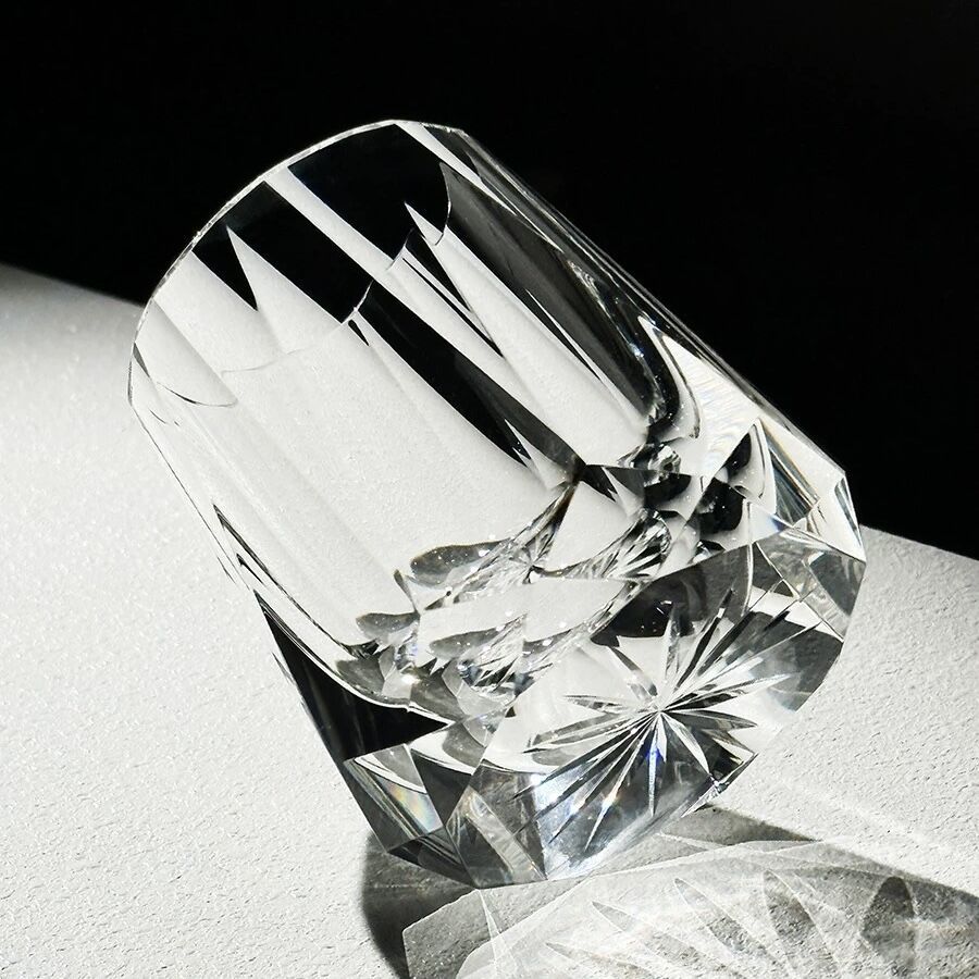 High End Handmade Crystal Glasses Elegant Whiskey And Wine Cups