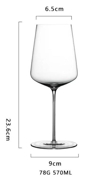 Light Luxury High Grade Crystal Glass Wine Goblet
