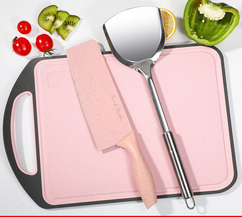 Kitchen Knife And Cutting Board Convenient Two In One Combo