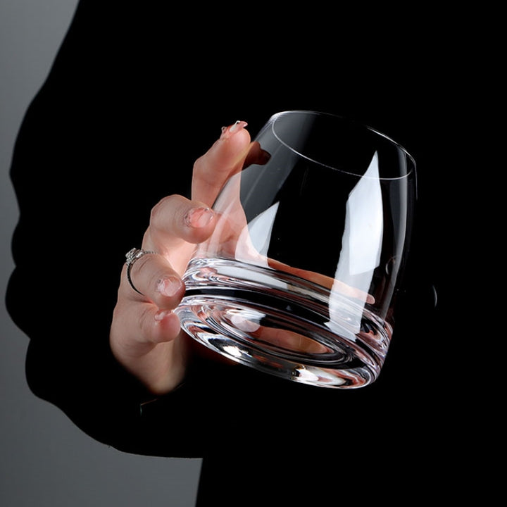 Thick Crystal Glass Durable Elegant Drinkware For Home Use