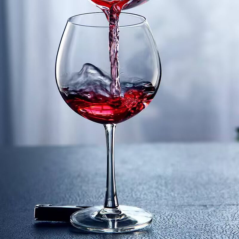 Elegant Crystal Glass Red Wine Drinking Goblet Cup