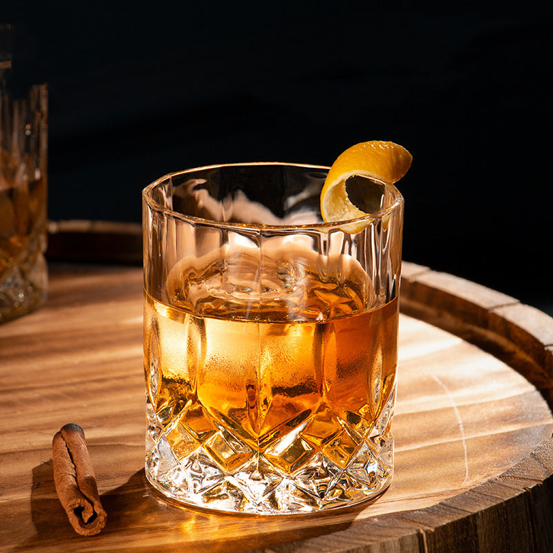Crystal Glass Drinkware Set Elegant Durable Glasses For Home Use