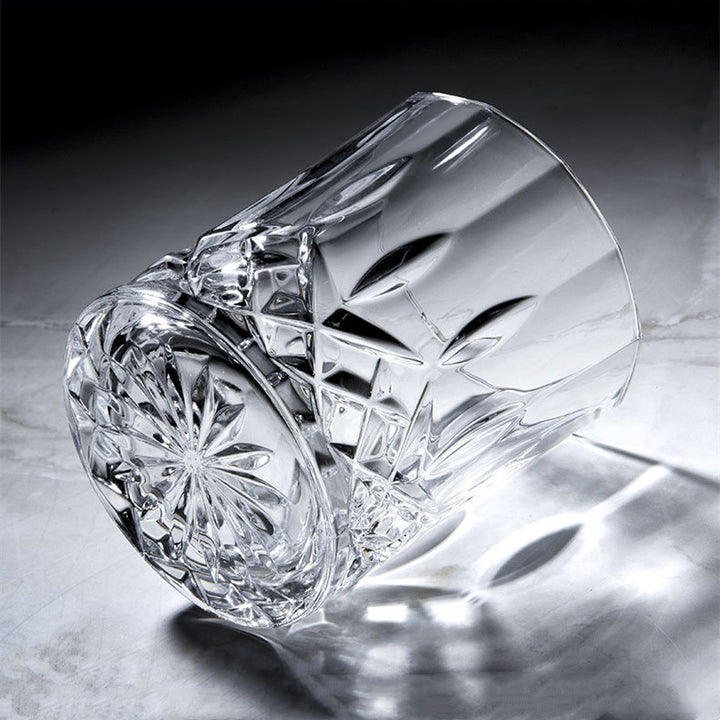 Crystal Glass Drinkware Set Elegant Durable Glasses For Home Use