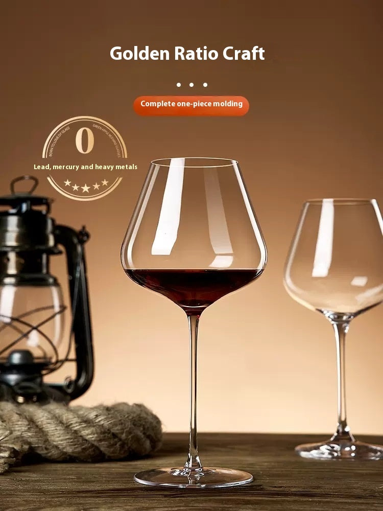 Light Luxury High Grade Crystal Glass Wine Goblet