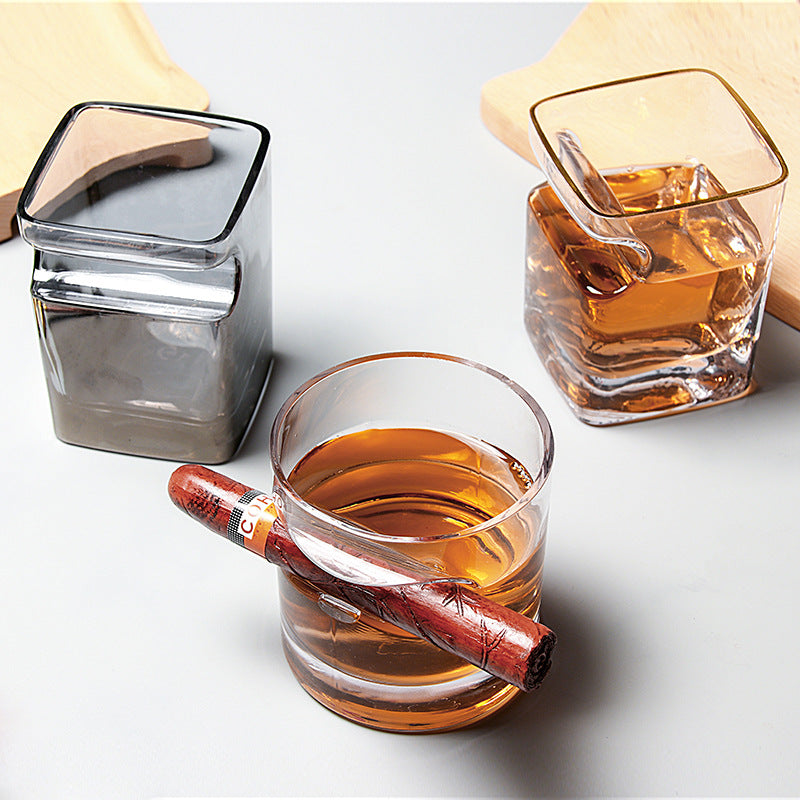 Simple Creative Crystal Glass Elegant Minimalist Drinkware Design