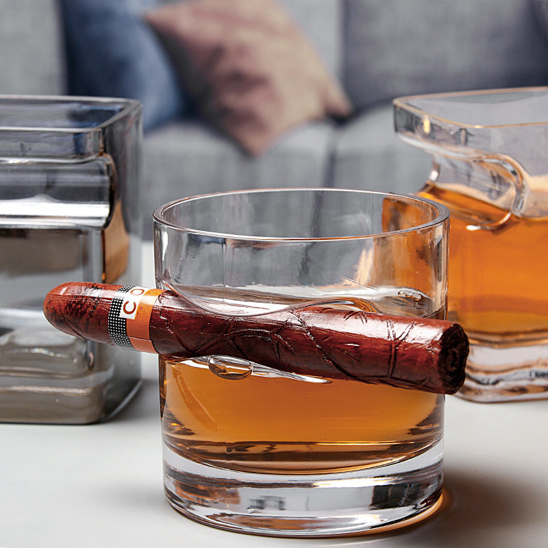Simple Creative Crystal Glass Elegant Minimalist Drinkware Design