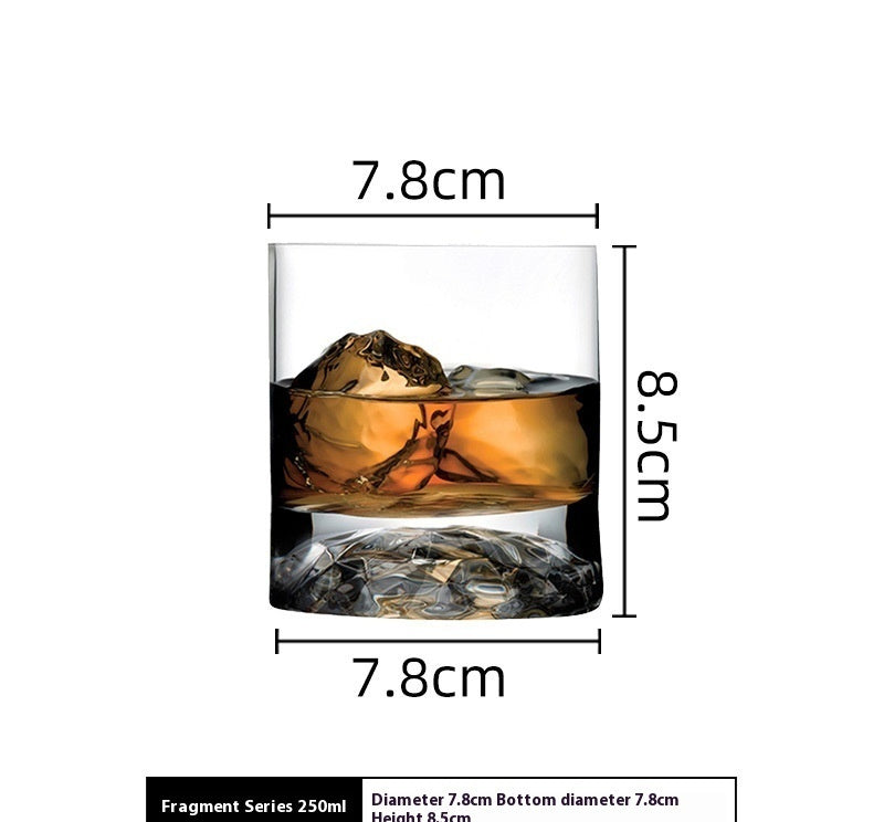 Lead Free Crystal Glass Tumbler Elegant Household Drinkware Design