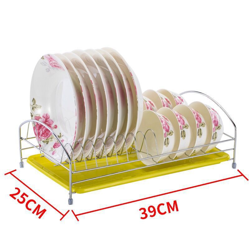 Multi-Layer Floor Dish Rack Kitchen Countertop Storage Organizer