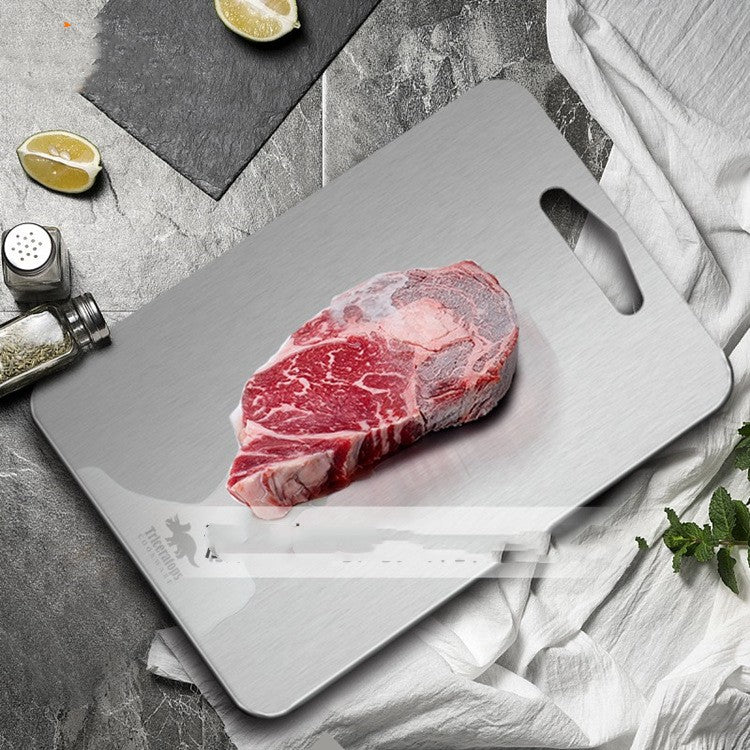 304 Stainless Steel Kitchen Cutting Board Durable Household Use