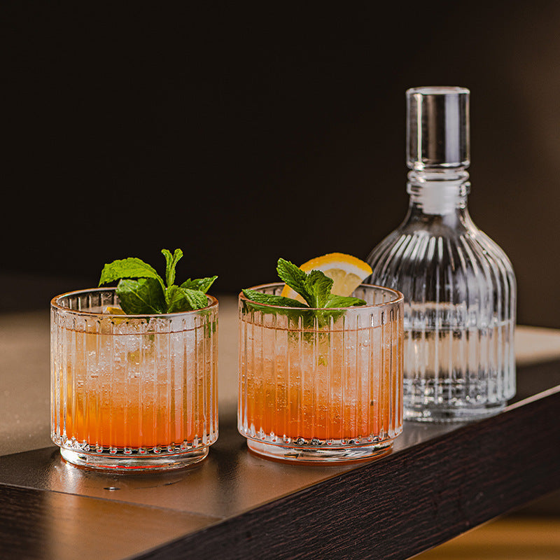 High End Crystal Glass Set Elegant Drinkware Suit For Home
