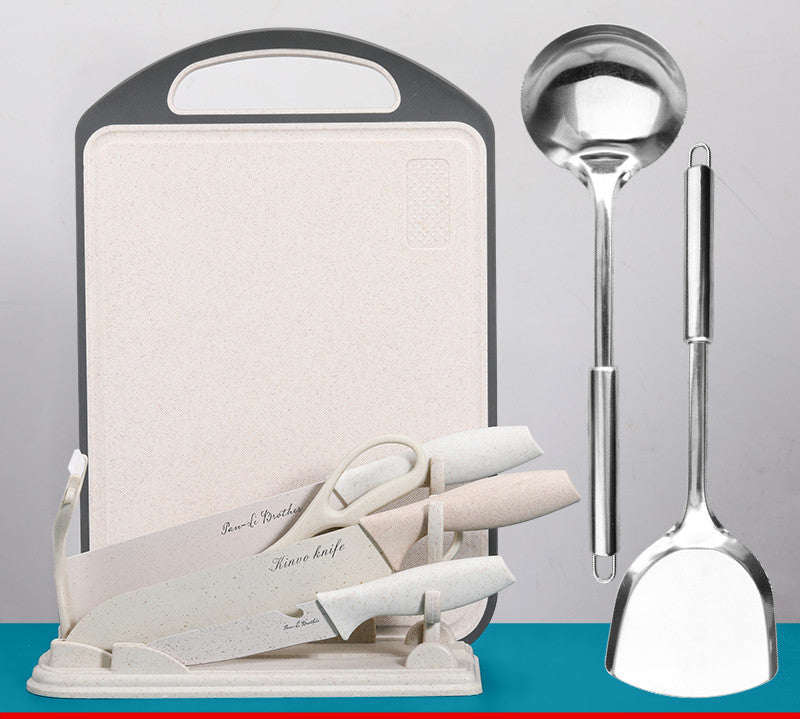 Kitchen Knife And Cutting Board Convenient Two In One Combo