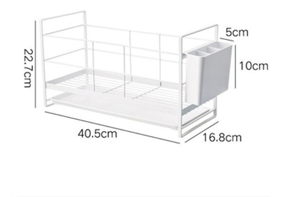 Drain Dish Rack Kitchen Household Dishes And Tableware Storage