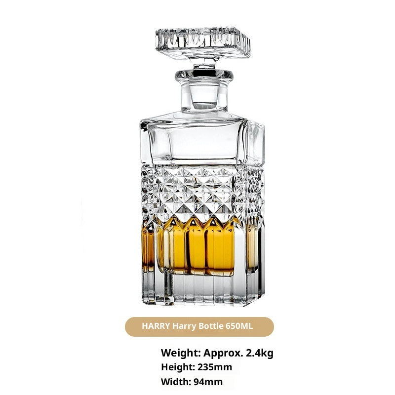 European Style Creative Crystal Glass Wine And Whiskey Drinking Set