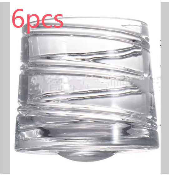 Rotating Crystal Glass For Smooth Swirling And Elegant Serving