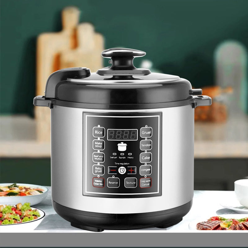 5L Multifunction Pressure Cooker With Timer And Reservation Features